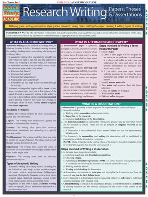 Title details for Research Writing: Papers, Theses & Dissertations by Thomas Smith - Available